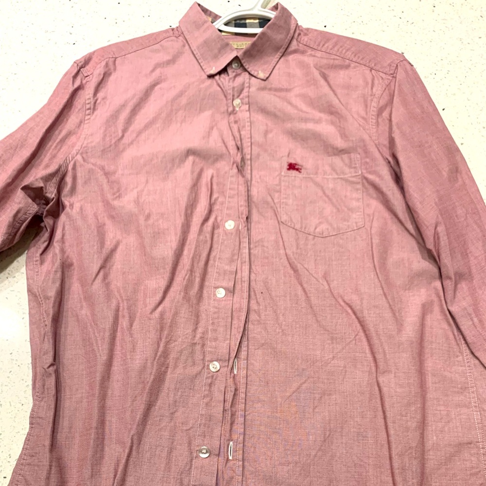 Men XL burberry shirt
